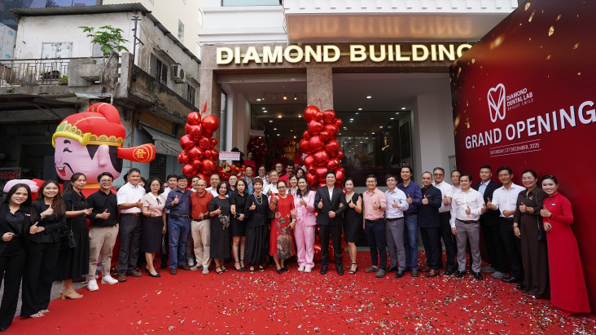 Quá trình Diamond mở rộng hợp tác và xây dựng uy tín